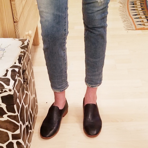 Jeffrey Campbell Shoes - Jeffrey Campbell Barkley Black Leather Loafer 8